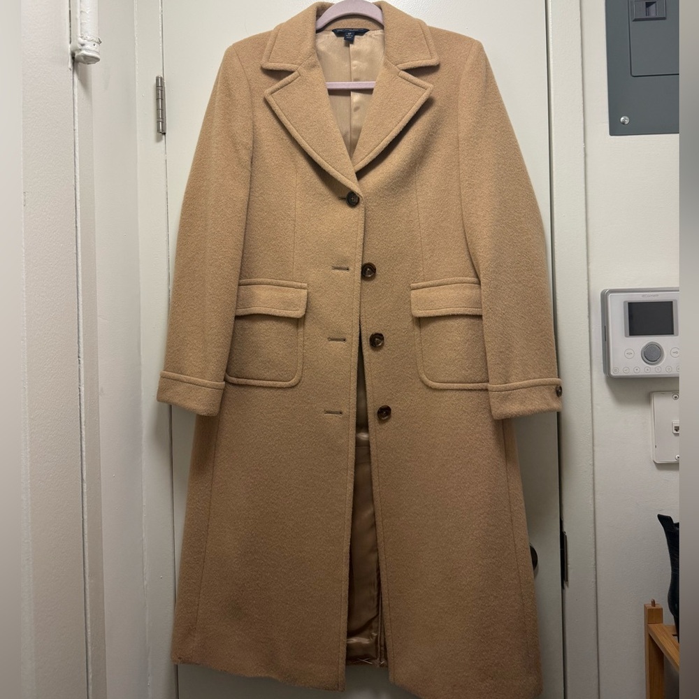 Brooks Brothers Camel Trench Coat